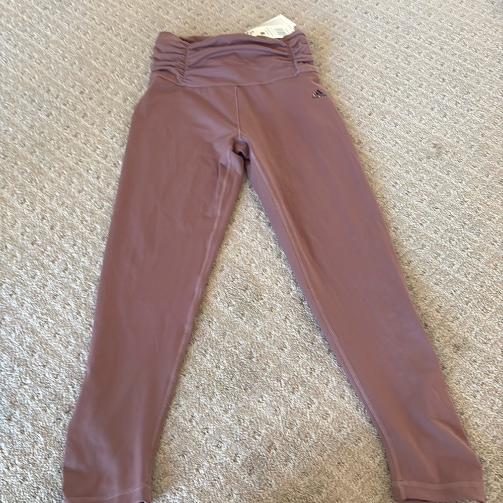 Adidas cropped yoga pants NWT